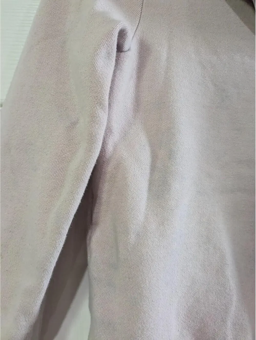 Cat & Jack Girl's Hoodie Sweatshirt, Light Pink, Gold Floral Heart, Small 6/6X
